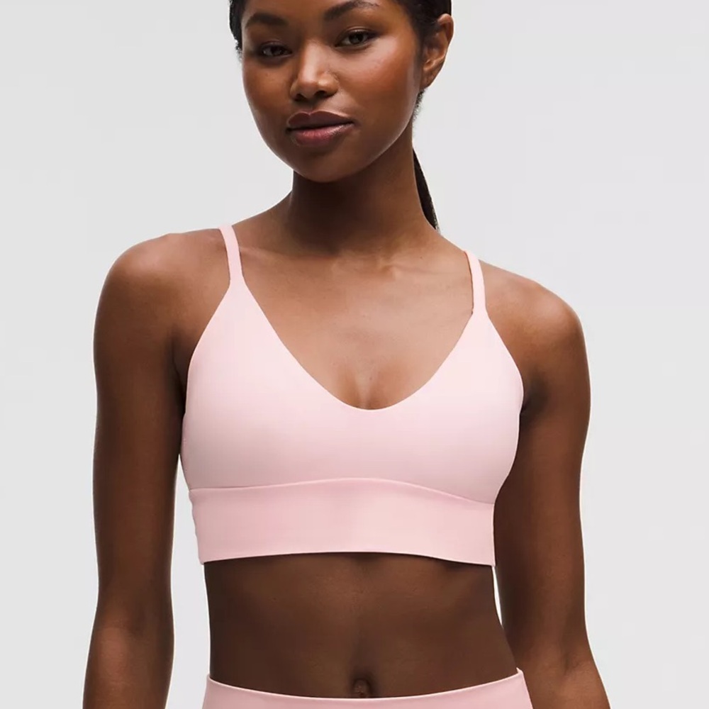 Lululemon Athletica Light Pink Sports Bra